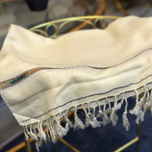 Pashmara Special Swati Wool Shawl(off-white)